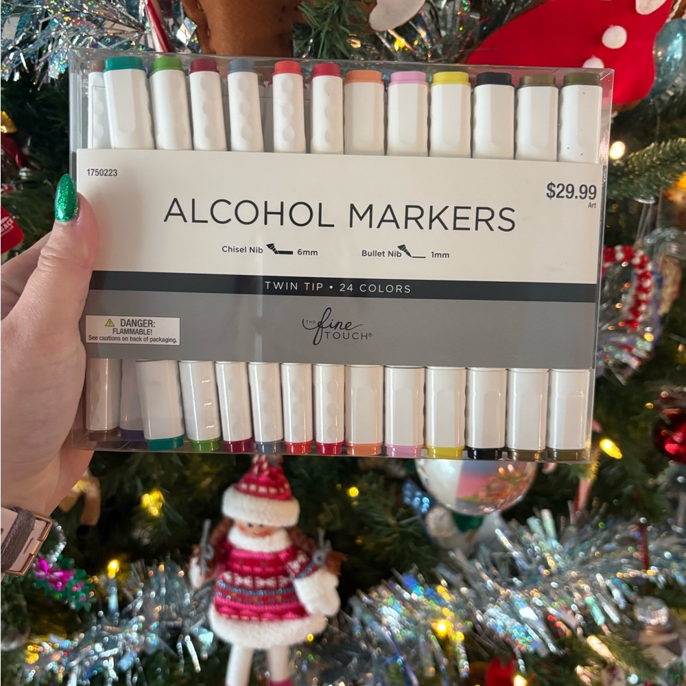 Alcohol Markers Set - 24 Colors